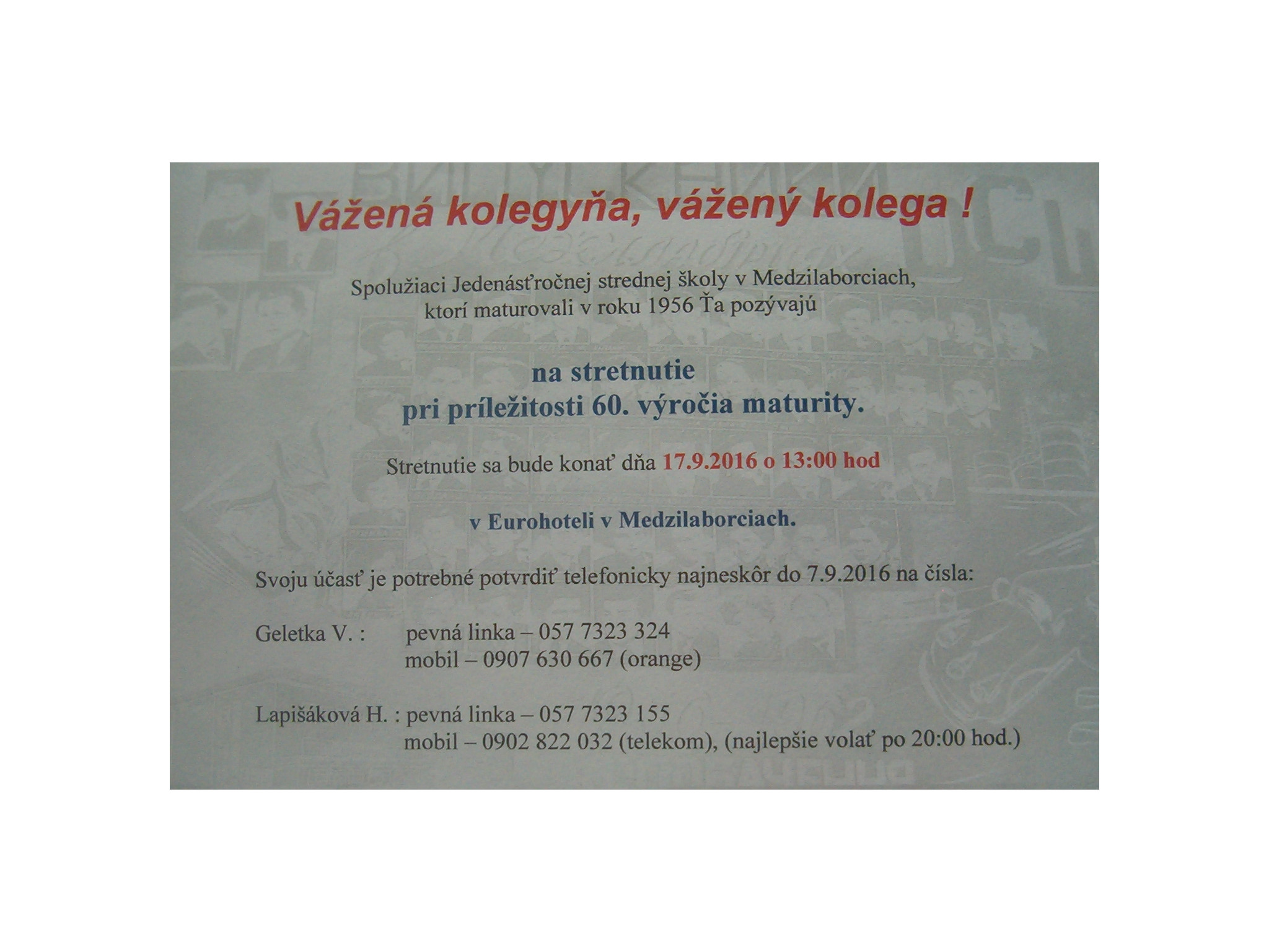 pozvanka